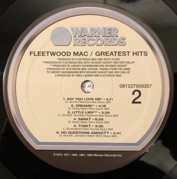 Fleetwood Mac - Greatest Hits (LP, Comp, RE) (M / M) - Image 4