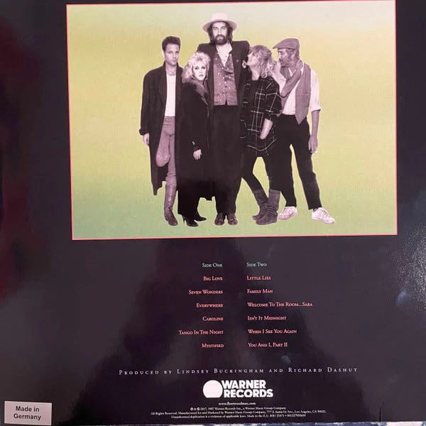Fleetwood Mac - Tango In The Night (LP, Album, RE, RM, 180) (M / M) - Image 3