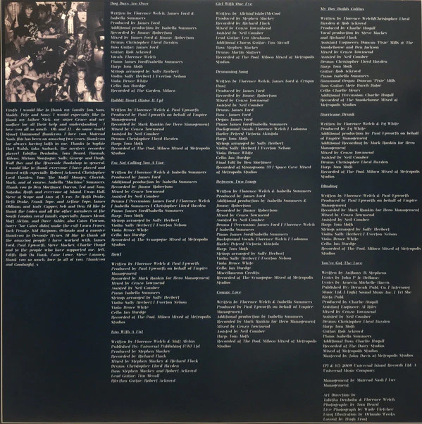 Florence + The Machine* - Lungs (LP, Album, RE, Gat) (M / M) - Image 5