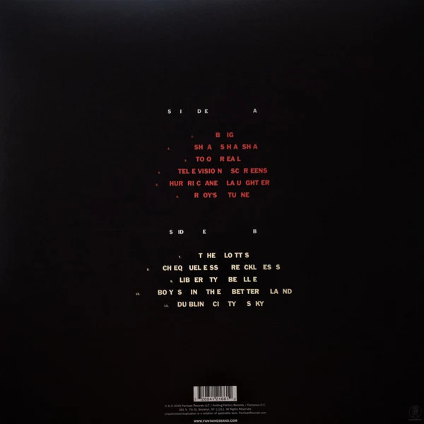 Fontaines D.C. - Dogrel (LP, Album) (M / M) - Image 2
