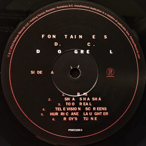 Fontaines D.C. - Dogrel (LP, Album) (M / M) - Image 5