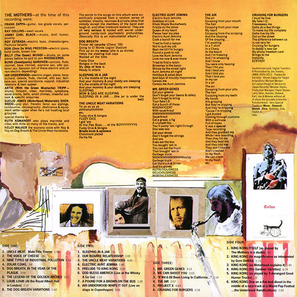 Frank Zappa / The Mothers Of Invention* - Uncle Meat (2xLP, Album, RE, RM, Gat) (NM or M- / NM or M-) - Image 3