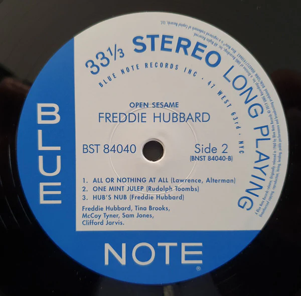Freddie Hubbard - Open Sesame (LP, Album, RE, 180) (VG+ / VG+) - Image 4