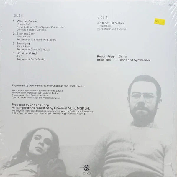 Fripp & Eno - Evening Star (LP, Album, Ltd, RM) (M / M) - Image 3