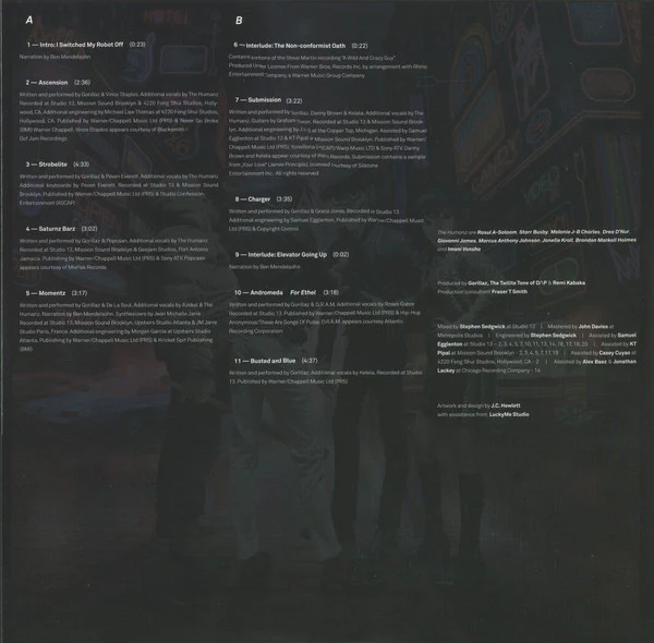Gorillaz - Humanz (2xLP, Album, Gat) (M / M) - Image 5