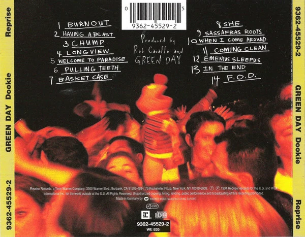 Green Day - Dookie (CD, Album, RP) (M / M) - Image 2