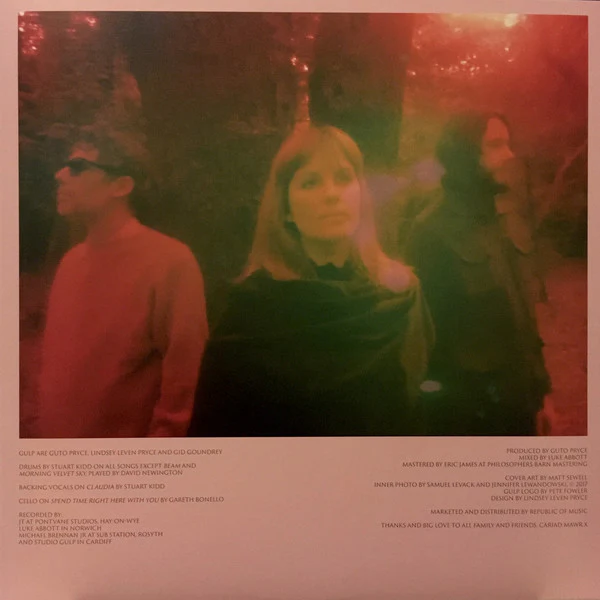 Gulp (2) - All Good Wishes (LP, Album, Whi + CDr, Promo + Ltd) (NM or M- / NM or M-) - Image 4
