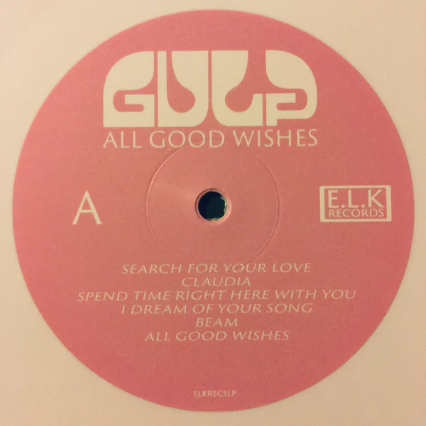 Gulp (2) - All Good Wishes (LP, Album, Whi + CDr, Promo + Ltd) (NM or M- / NM or M-) - Image 5