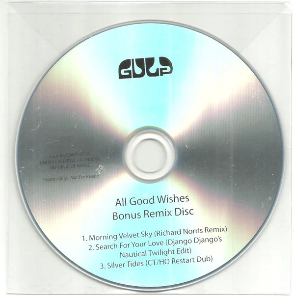 Gulp (2) - All Good Wishes (LP, Album, Whi + CDr, Promo + Ltd) (NM or M- / NM or M-) - Image 7