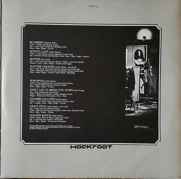 Hookfoot - Hookfoot (LP, Album) (VG+ / VG+) - Image 3