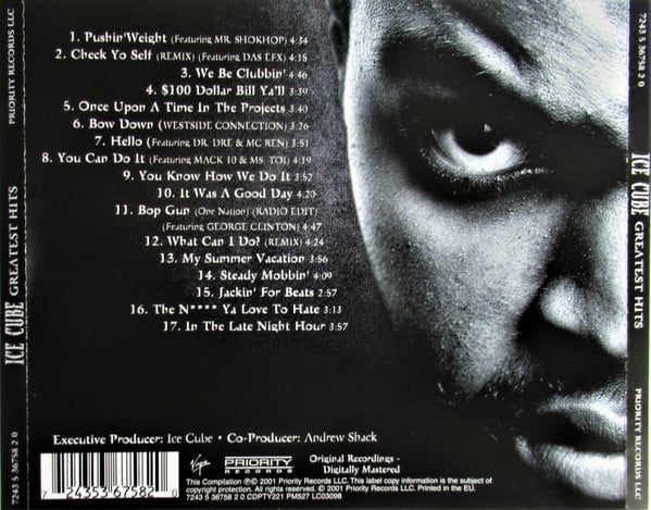Ice Cube - Greatest Hits (CD, Comp, RP) (M / M) - Image 2