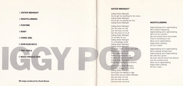 Iggy Pop - The Idiot (CD, Album, RE, EMI) (M / M) - Image 2
