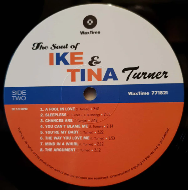 Ike & Tina Turner - The Soul Of Ike & Tina Turner (LP, Album, RE, 180) (M / M) - Image 4