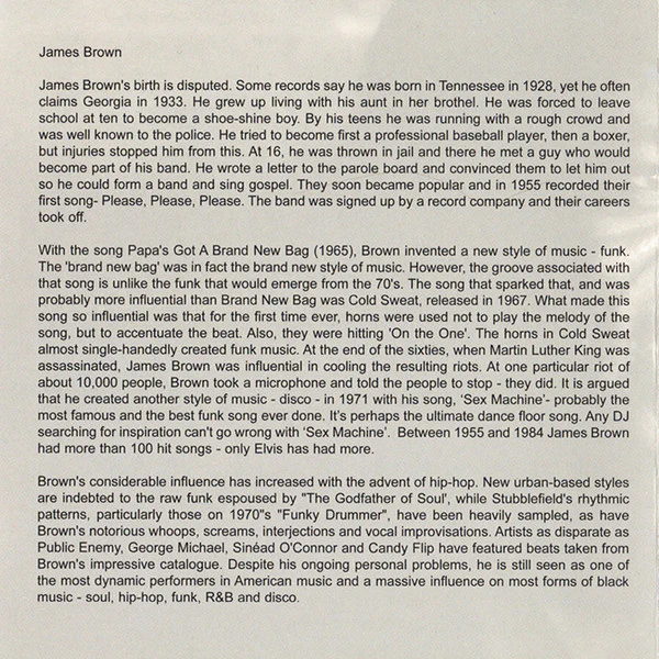 James Brown - Please Please Please (CD, Comp, RE) (M / M) - Image 3