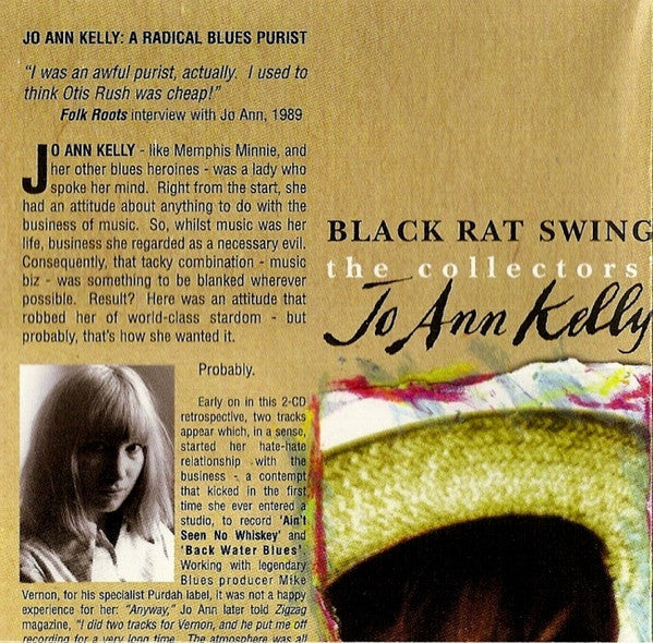 Jo-Ann Kelly - Black Rat Swing, The Collectors  (2xCD, Comp) (VG+ / VG+) - Image 3