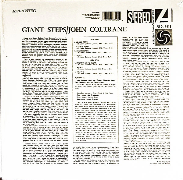 John Coltrane - Giant Steps (LP, Album, RE) (M / M) - Image 2