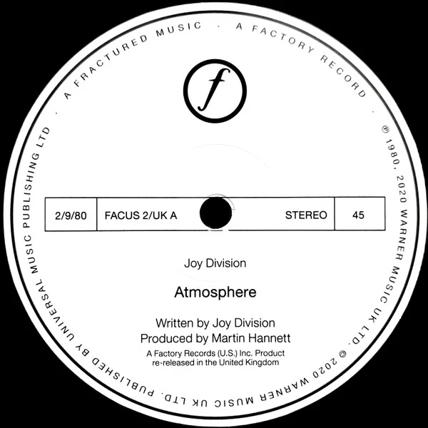 Joy Division - Atmosphere (12", Single, RE, RM, 180) (M / M) - Image 4