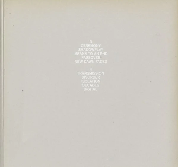 Joy Division - Still (2xLP, Album, Gat) (VG+ / VG+) - Image 4