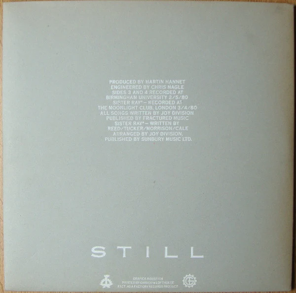 Joy Division - Still (2xLP, Album, Gat) (VG+ / VG+) - Image 5