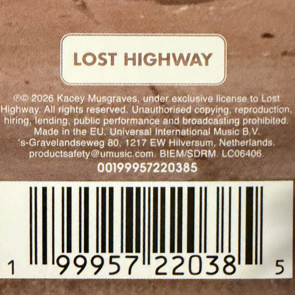 Kacey Musgraves - Middle Of Nowhere (LP, Album, Red) (M / M) - Image 5
