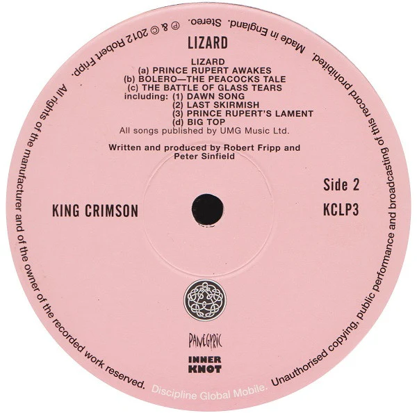 King Crimson - Lizard (LP, Album, RE, Gat) (M / M) - Image 5