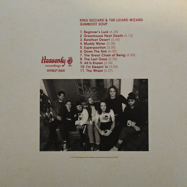 King Gizzard And The Lizard Wizard - Gumboot Soup (LP, Album, RE, Bla) (M / M) - Image 2
