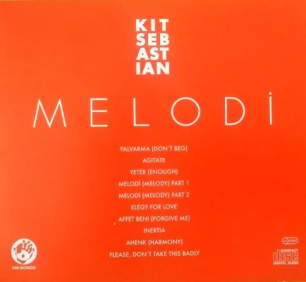 Kit Sebastian - Melodi (CD, Album) (M / M) - Image 2