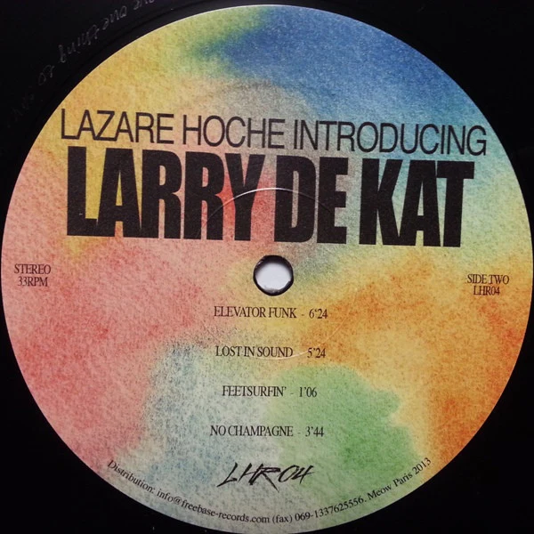 Larry De Kat - The Final Chapter (LP, Album) (VG+ / VG+) - Image 4