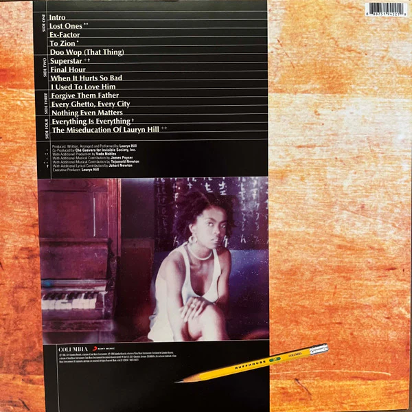 Lauryn Hill - The Miseducation Of Lauryn Hill (2xLP, Album, RE) (VG+ / VG+) - Image 2