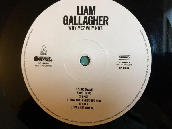 Liam Gallagher - Why Me? Why Not. (LP, Album, 140) (M / M) - Image 4