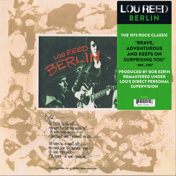 Lou Reed - Berlin (LP, Album, RE, RM) (M / M) - Image 2
