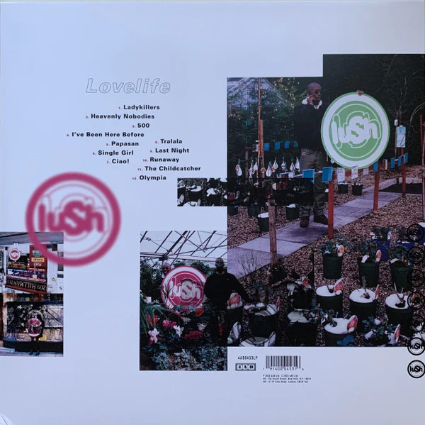 Lush - Lovelife (LP, Album, Ltd, RE, RM, Cle) (VG+ / VG+) - Image 2