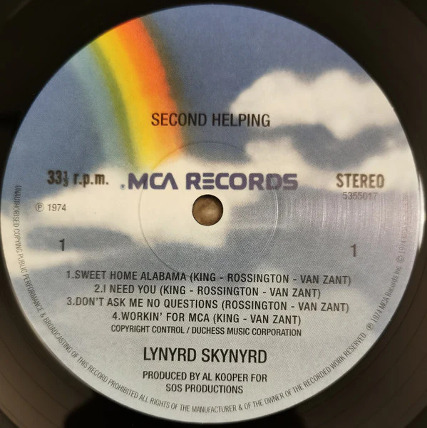 Lynyrd Skynyrd - Second Helping (LP, Album, RE, 180) (M / M) - Image 3