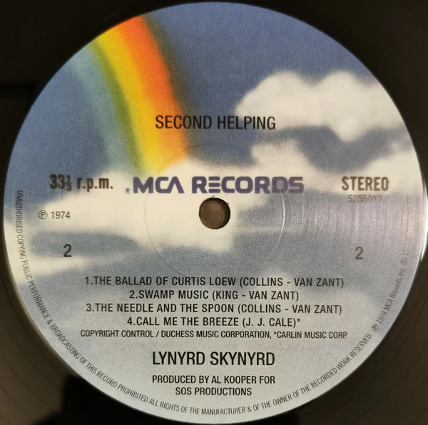 Lynyrd Skynyrd - Second Helping (LP, Album, RE, 180) (M / M) - Image 4