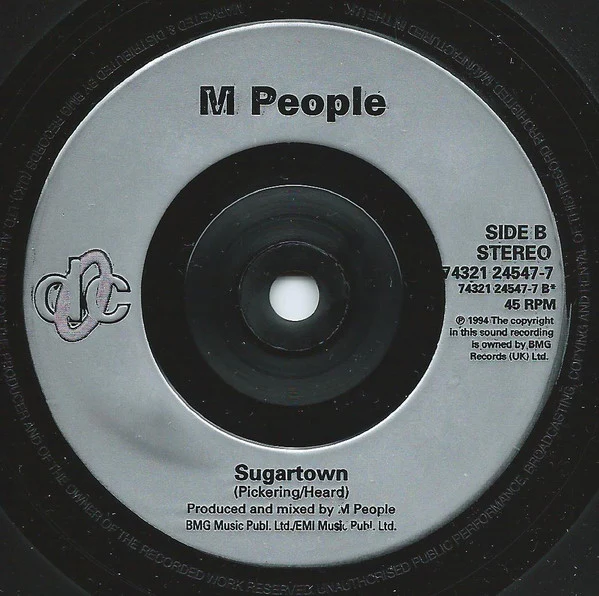 M People - Sight For Sore Eyes (7", Single) (VG+ / VG+) - Image 4