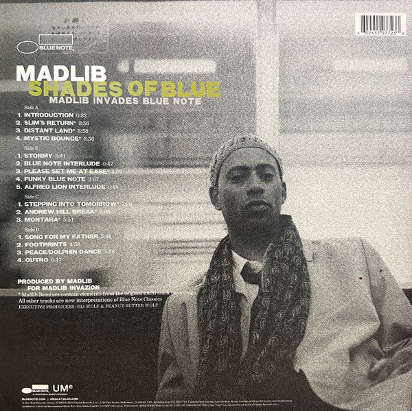 Madlib - Shades Of Blue (Madlib Invades Blue Note) (2xLP, Album, RE, 180) (M / M) - Image 4