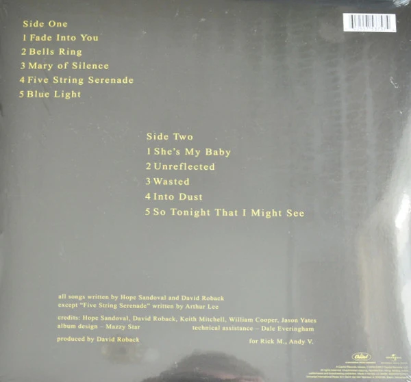 Mazzy Star - So Tonight That I Might See (LP, Album, RE, 180) (M / M) - Image 3