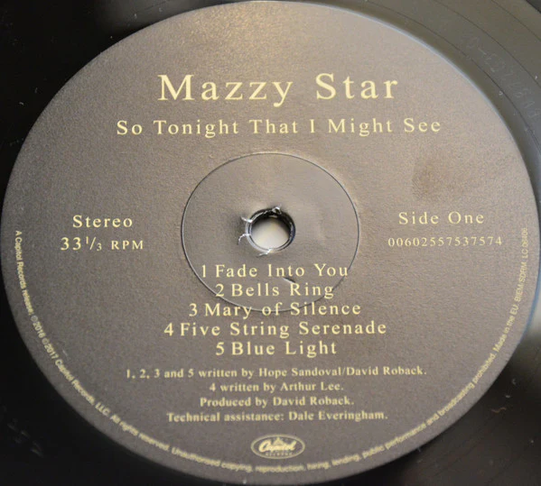 Mazzy Star - So Tonight That I Might See (LP, Album, RE, 180) (M / M) - Image 4