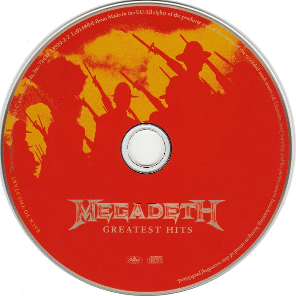 Megadeth - Greatest Hits: Back To The Start (CD, Comp, RP, Arv) (M / M) - Image 3