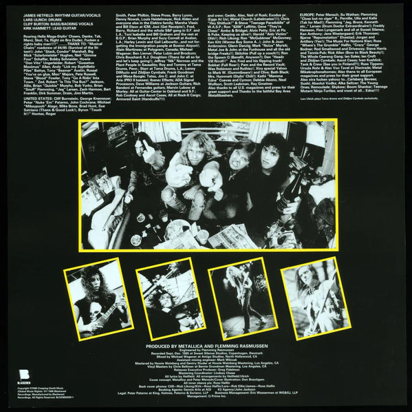 Metallica - Master Of Puppets (LP, Album, RE, RM, 180) (NM or M- / NM or M-) - Image 5