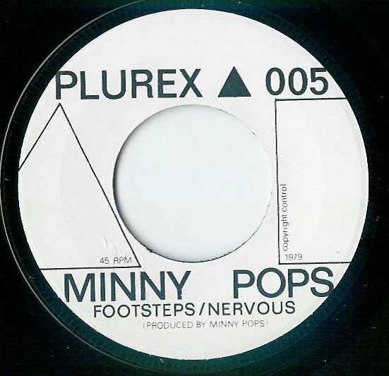 Minny Pops - Footsteps / Nervous / Kojak (7") (VG+ / VG+) - Image 3