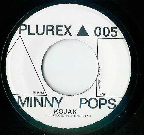Minny Pops - Footsteps / Nervous / Kojak (7") (VG+ / VG+) - Image 4