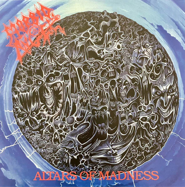 Morbid Angel - Altars Of Madness (LP, Album, RE, RM, Gat) (M / M)