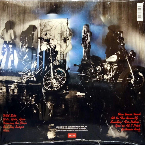 Mötley Crüe - Girls, Girls, Girls (LP, Album, RE, RM, 40t) (M / M) - Image 2
