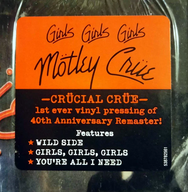 Mötley Crüe - Girls, Girls, Girls (LP, Album, RE, RM, 40t) (M / M) - Image 5