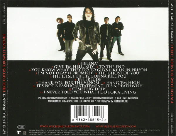 My Chemical Romance - Three Cheers For Sweet Revenge (CD, Album) (M / M) - Image 2