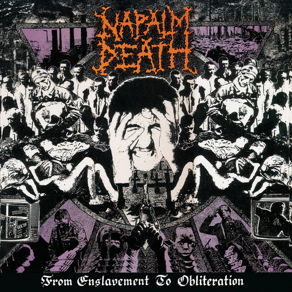 Napalm Death - From Enslavement To Obliteration (LP, Album, RE, RM) (M / M)