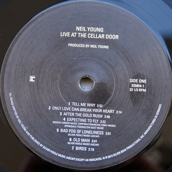 Neil Young - Live At The Cellar Door (LP, Album, 180) (NM or M- / NM or M-) - Image 6