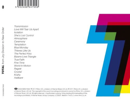 New Order & Joy Division - Total (From Joy Division To New Order) (CD, Comp) (M / M) - Image 2