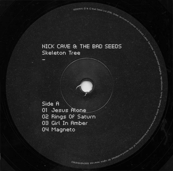 Nick Cave & The Bad Seeds - Skeleton Tree (LP, Album, RE) (NM or M- / VG+) - Image 3